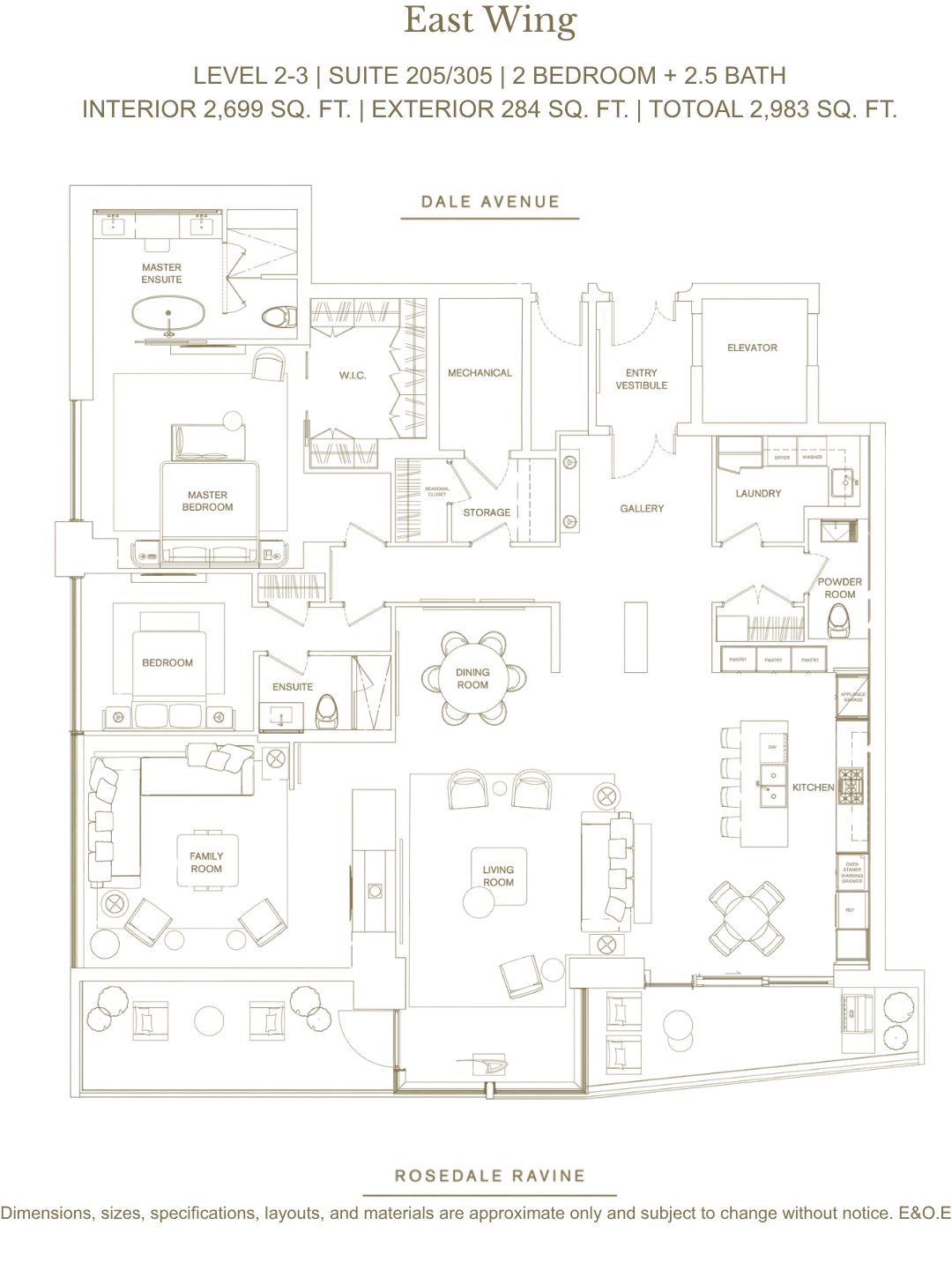 No. 7 Dale Floorplan 205, 305