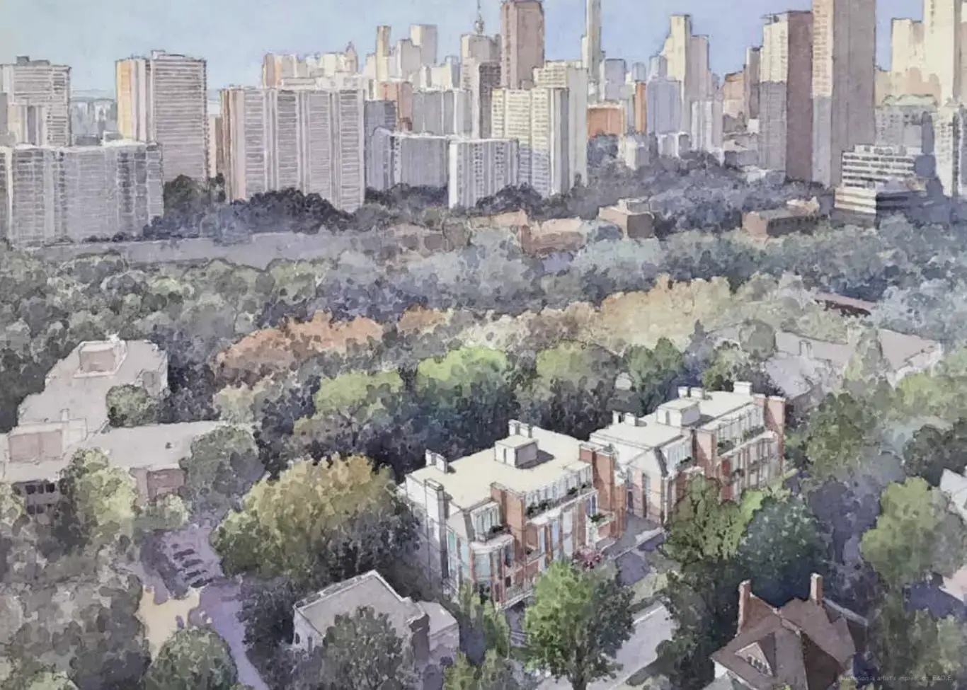 No. 7 Dale watercolour